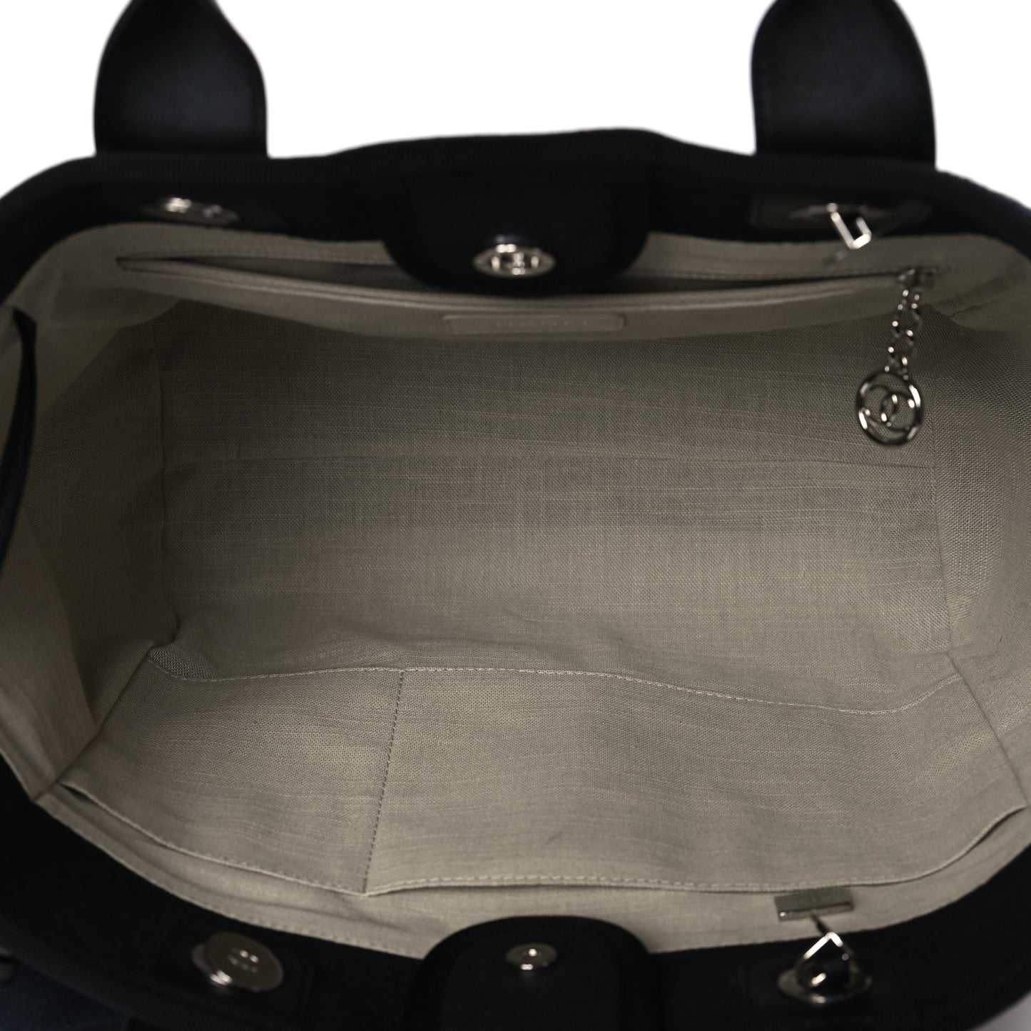 Mixed Fibers Small Deauville Tote Black