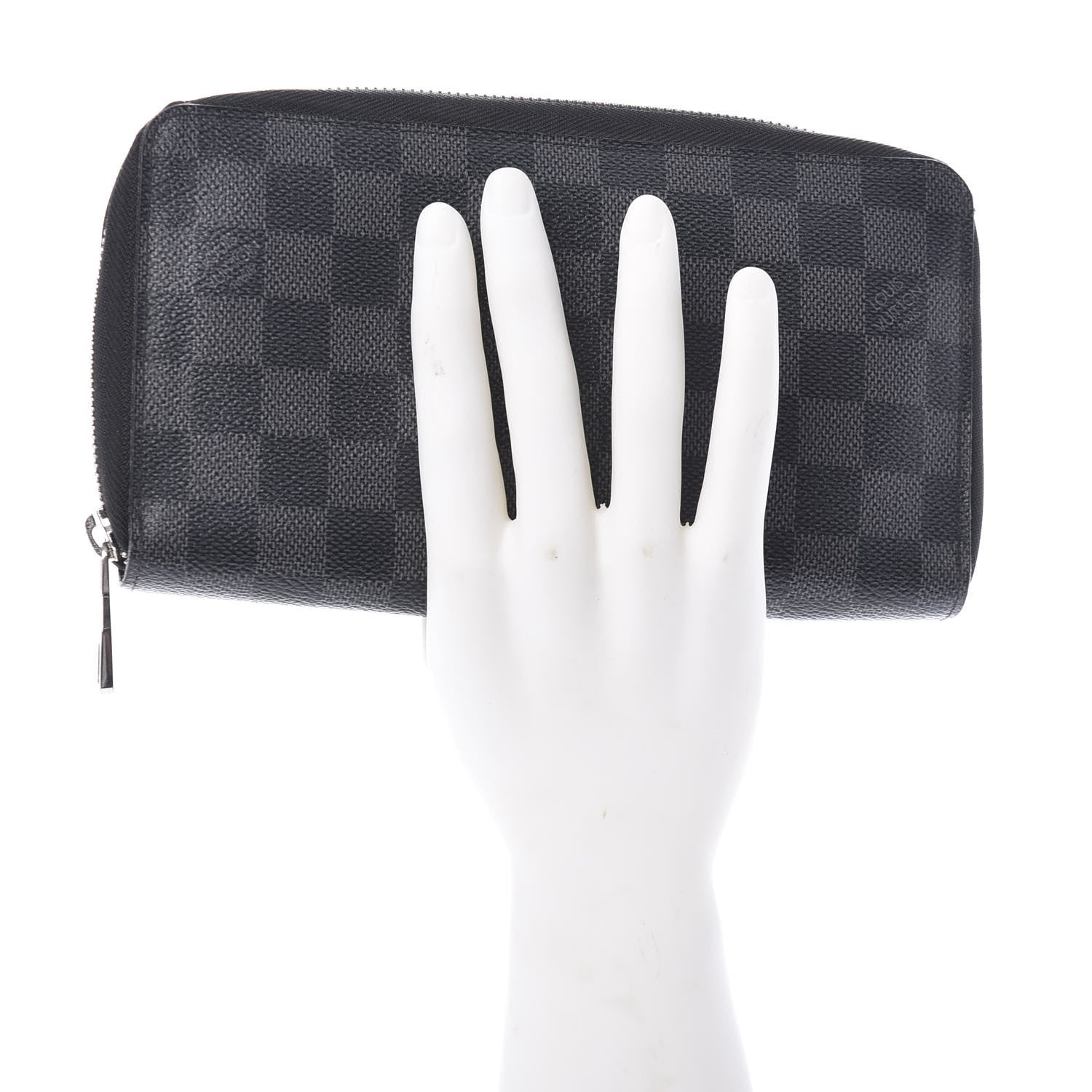 Louis Vuitton Damier Graphite Zippy Organizer Wallet 2 of 10