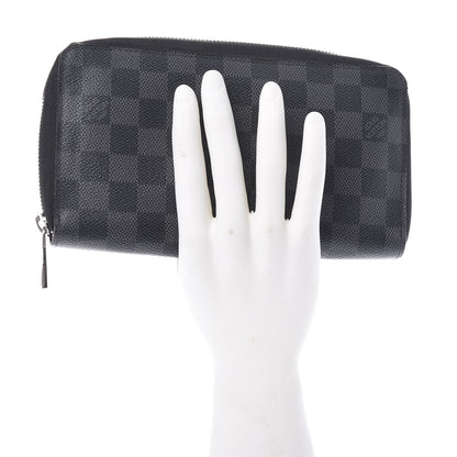 Louis Vuitton Damier Graphite Zippy Organizer Wallet 2 of 10