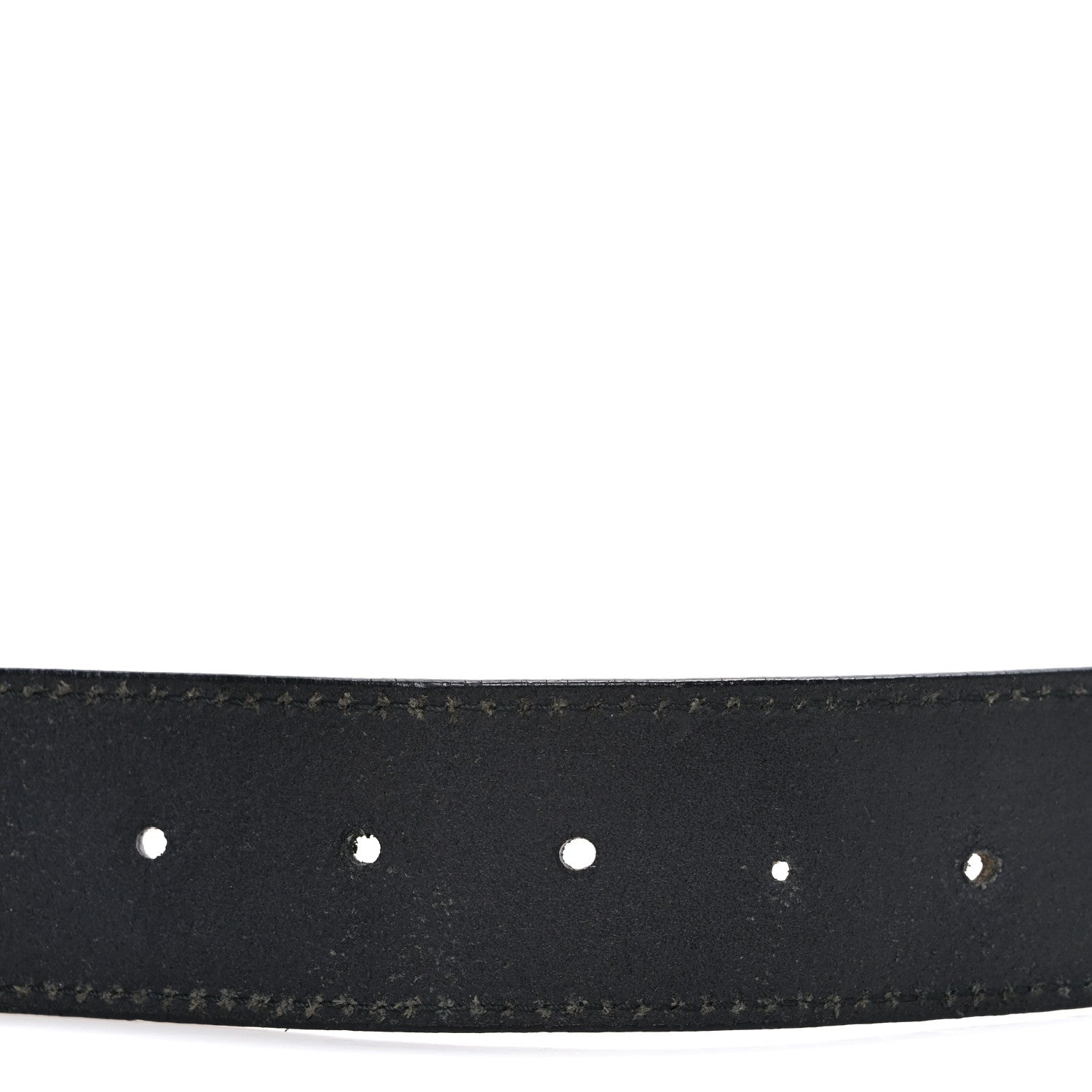 Gucci Calfskin Interlocking G 95 38 Belt Black 4 of 7