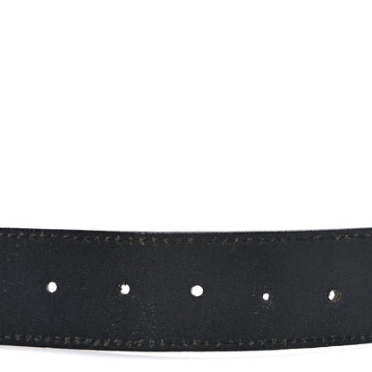 Gucci Calfskin Interlocking G 95 38 Belt Black 4 of 7