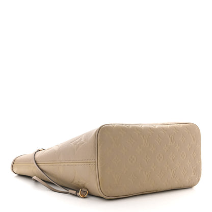 Louis Vuitton Empreinte Monogram Giant Neverfull MM Tourterelle 5 of 11