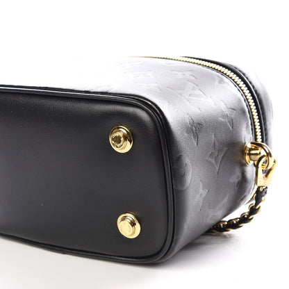 Louis Vuitton Monogram Ink Vanity PM Black 6 of 9