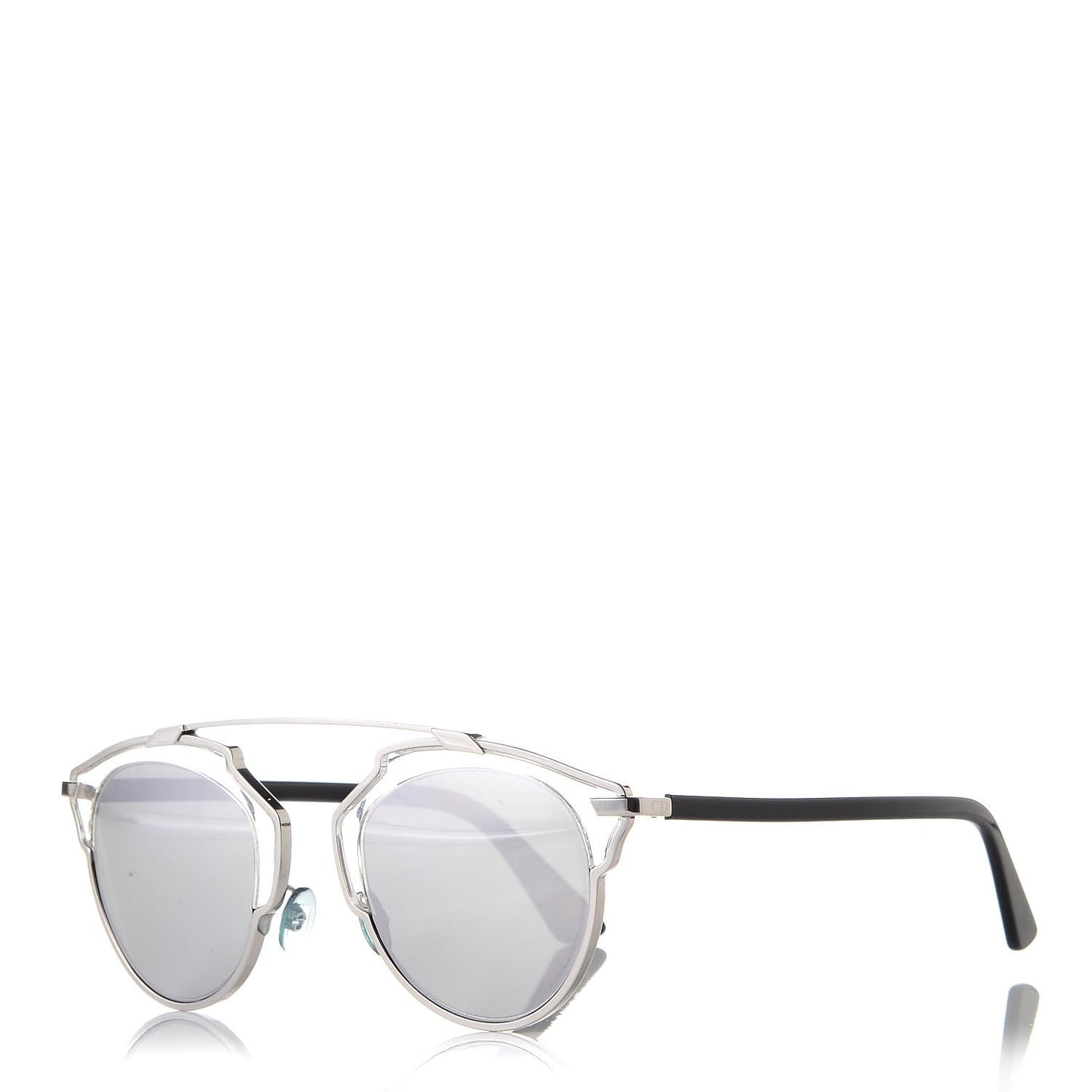 Mirrored So Real Sunglasses Silver