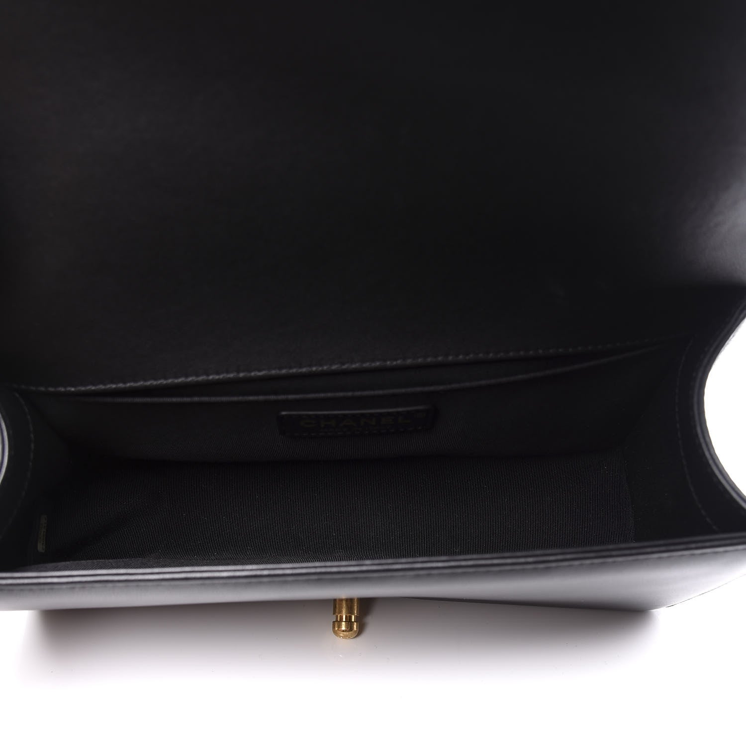 Chanel Lambskin Quilted Medium Boy Flap Black 4 of 9