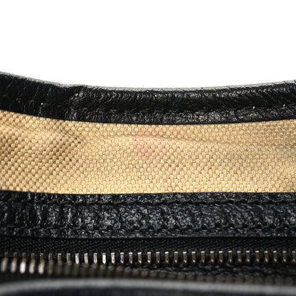 Gucci Canvas Textured Dollar Calfskin Medium Aphrodite Shoulder Bag Beige Black 11 of 11