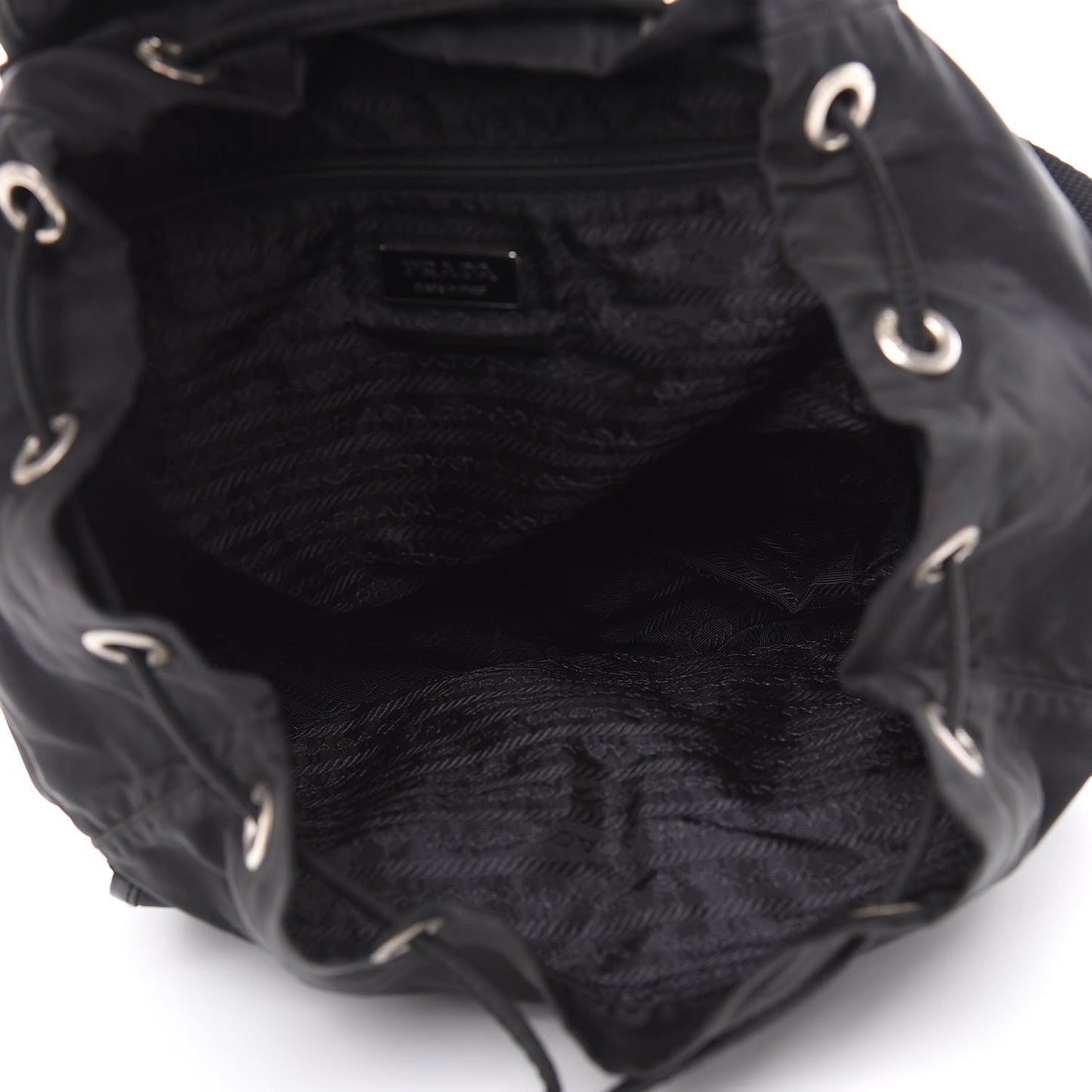 Tessuto Nylon Vela Small Backpack Black