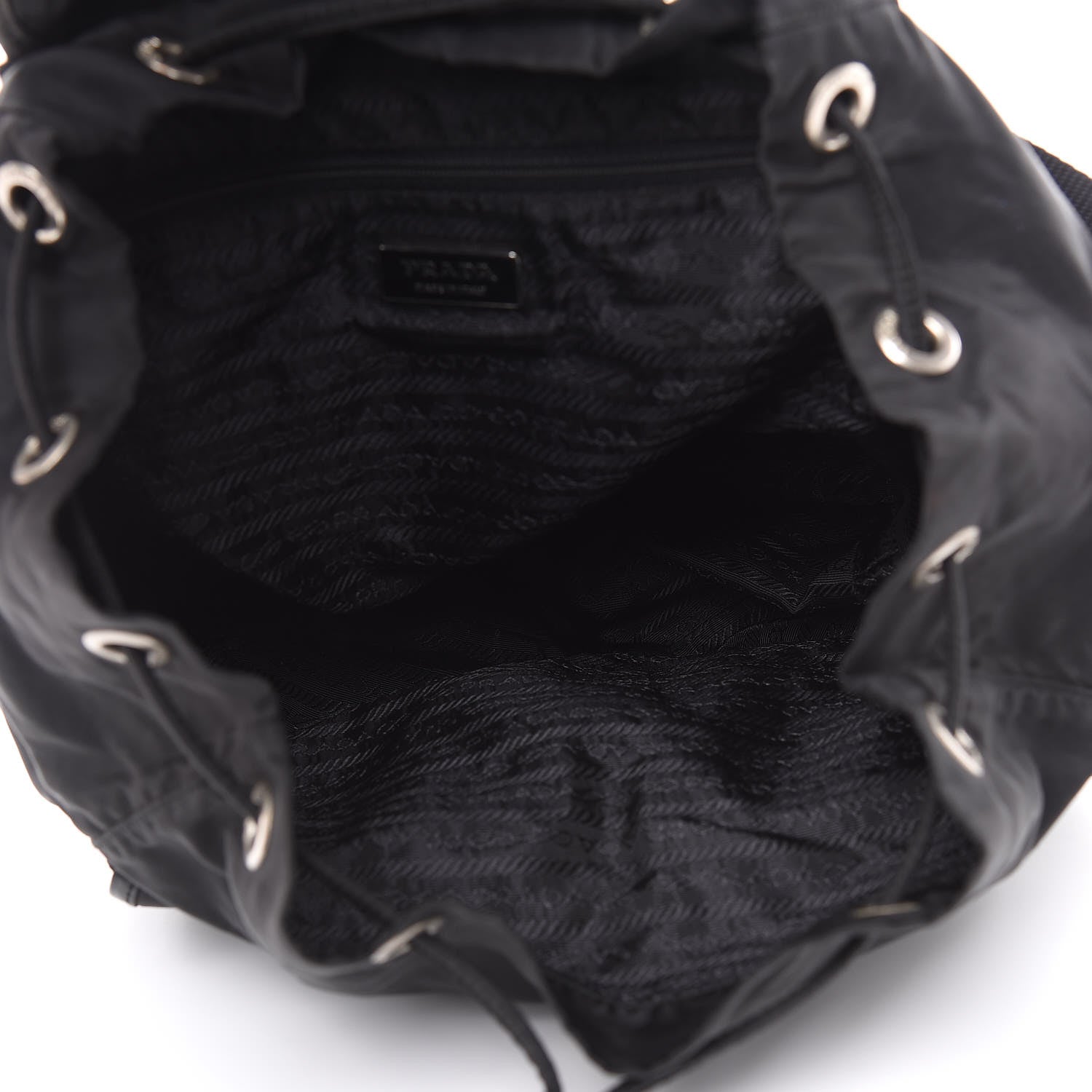Prada Tessuto Nylon Vela Small Backpack Black 5 of 14