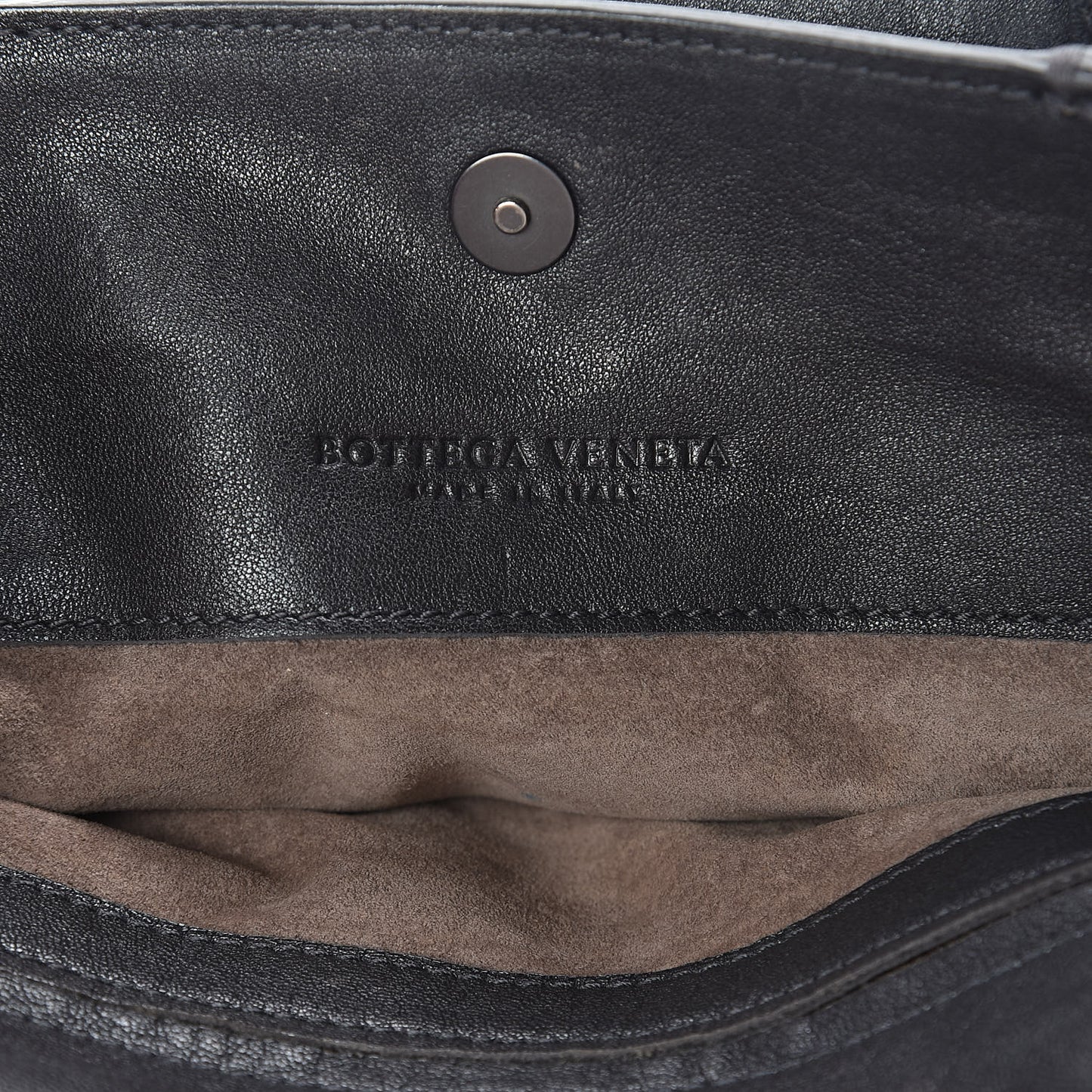 Nappa Intrecciato Frayed Tote Black