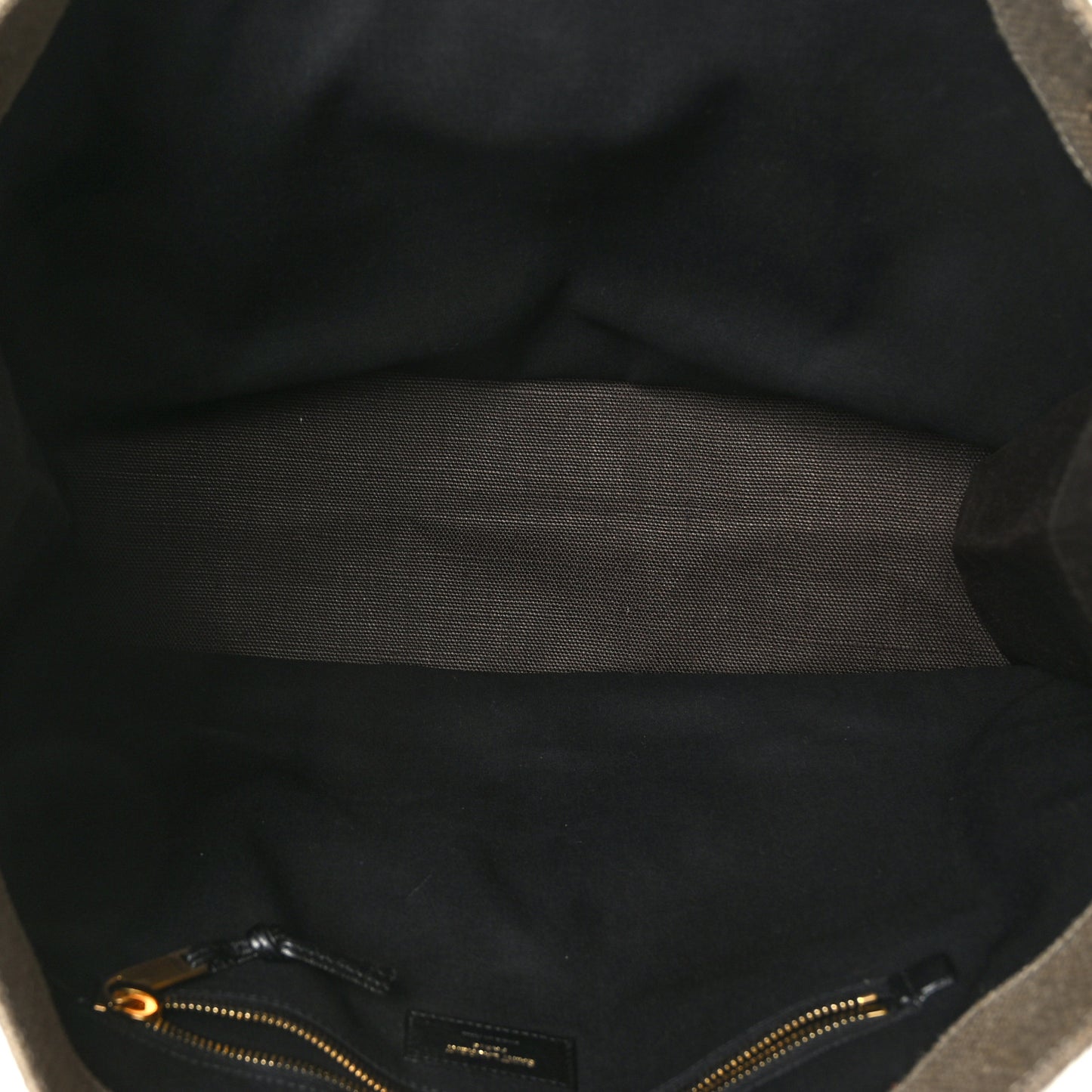 Linen Calfskin Rive Gauche Tote Natural