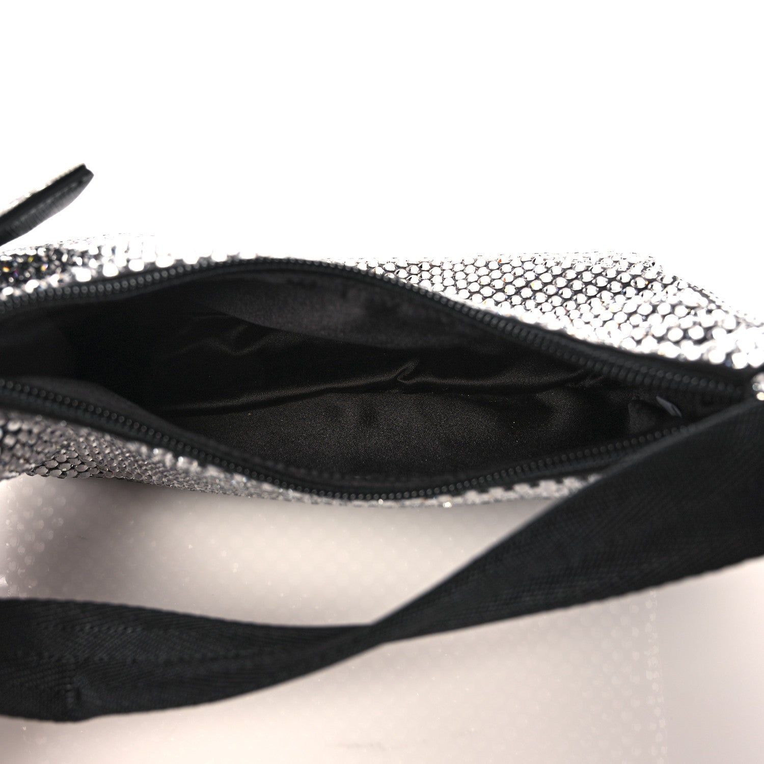 Prada Satin Crystal Mini Re-Edition 2000 Bag Cristal 5 of 9