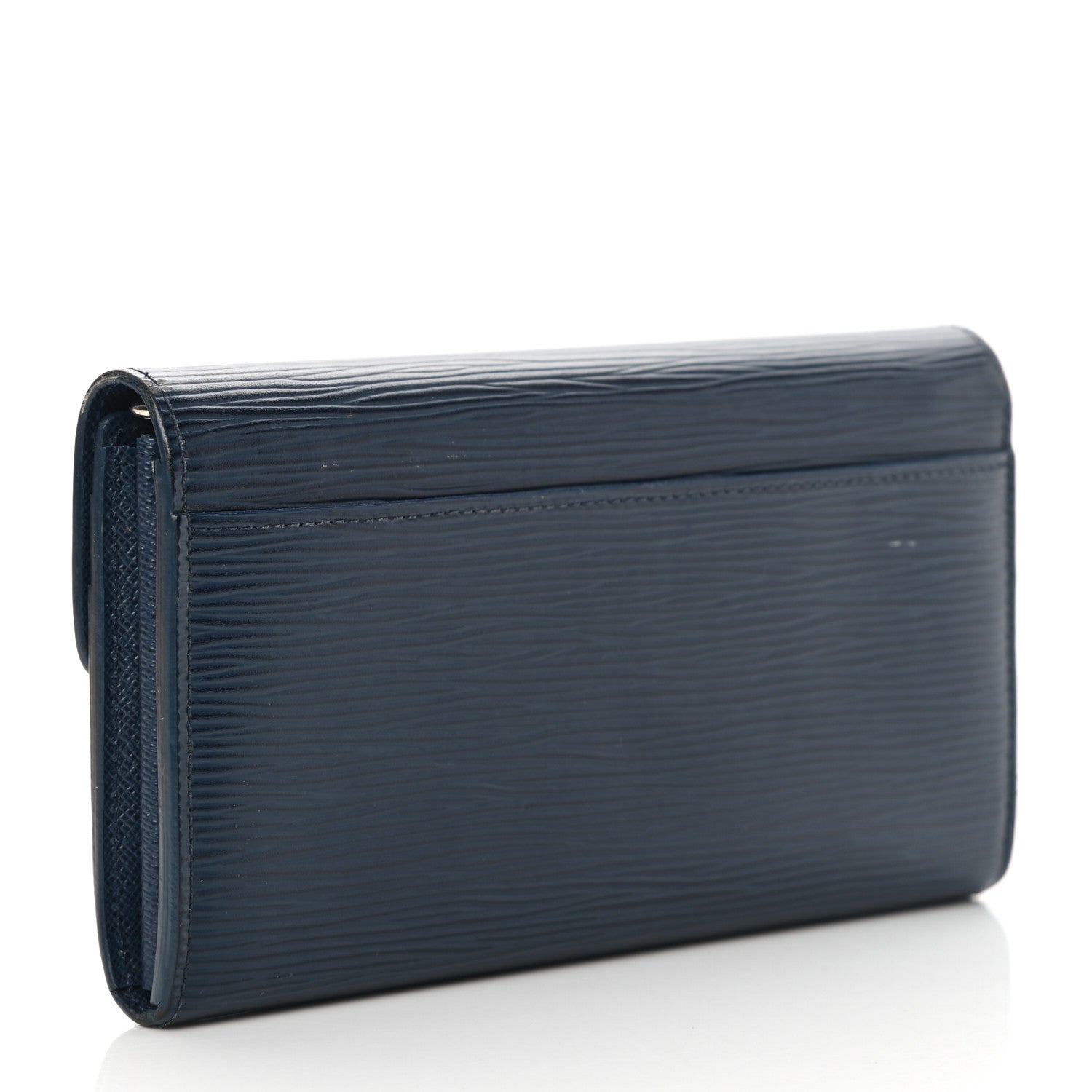 Louis Vuitton Epi Sarah Wallet NM Blueberry 3 of 13