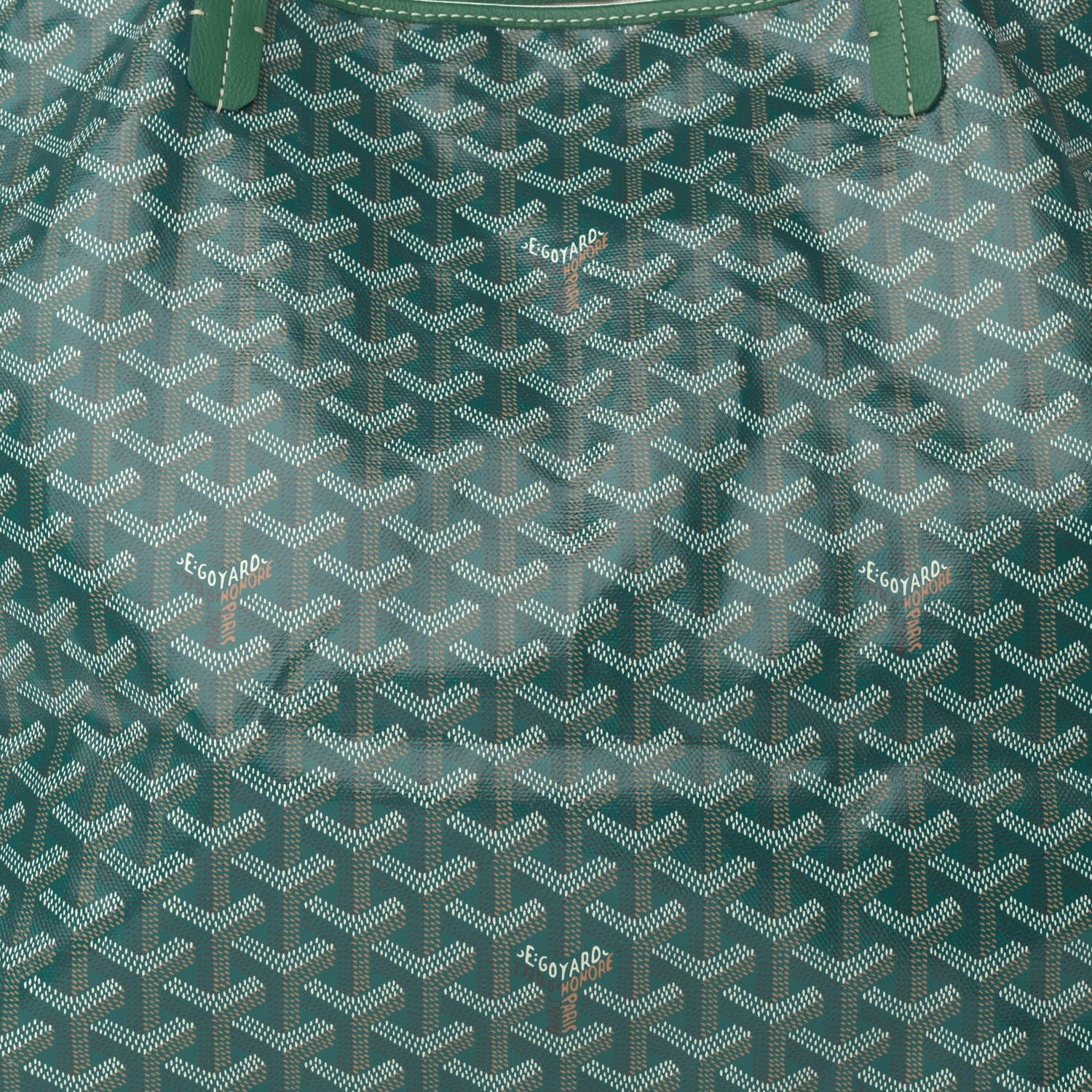 Goyard Goyardine Saint Louis GM Green 8 of 11