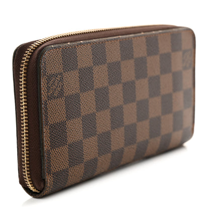 Louis Vuitton Damier Ebene Zippy Wallet 3 of 9
