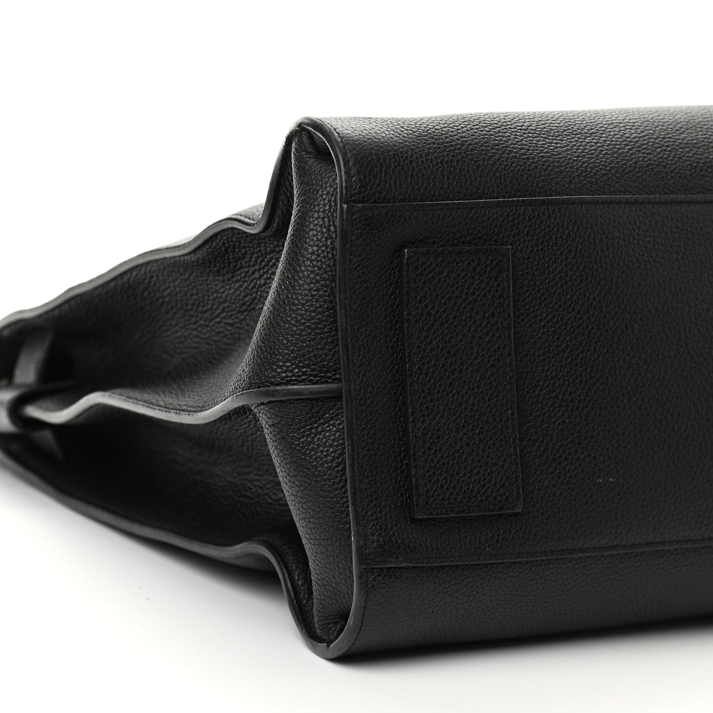 Grained Calfskin Sac De Jour Souple North South Tote Black