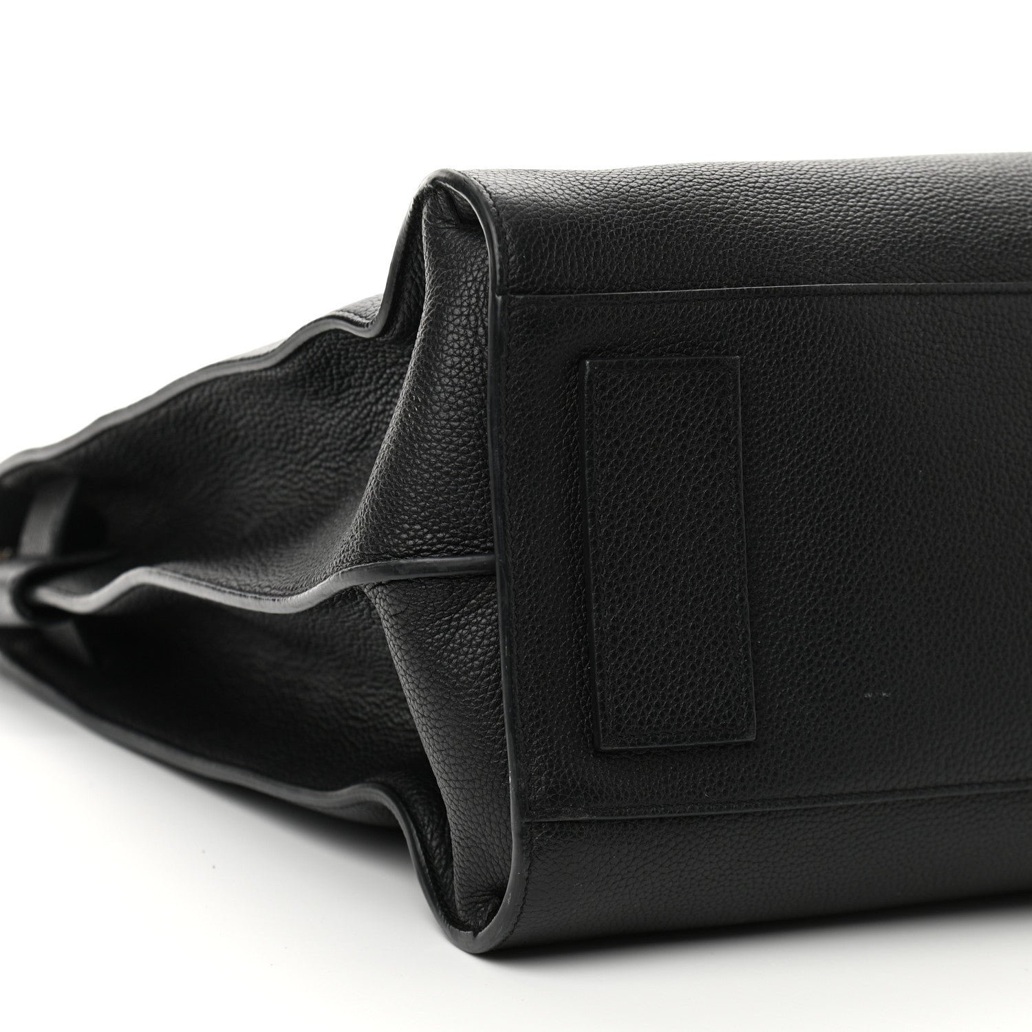 Saint Laurent Grained Calfskin Sac De Jour Souple North South Tote Black 9 of 12