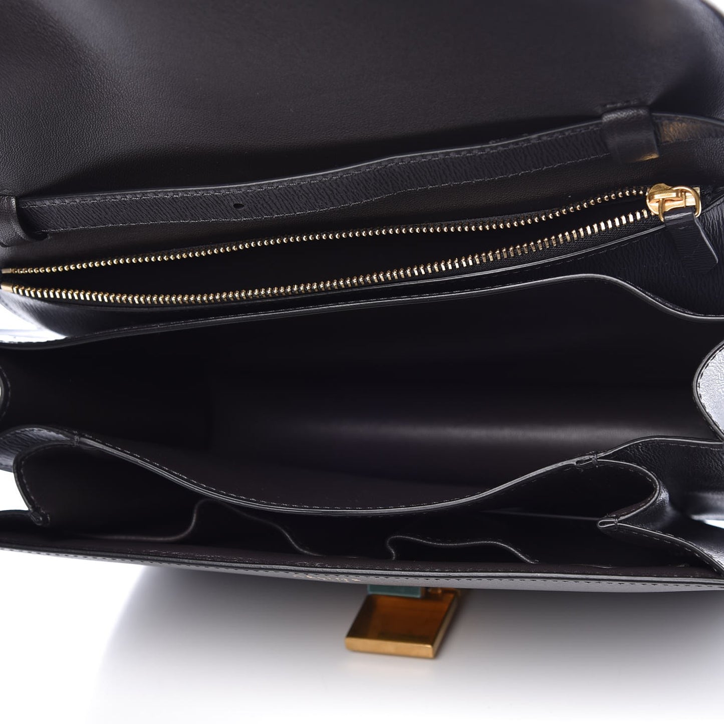 Liege Calfskin Medium Classic Box Flap Bag Liquorice