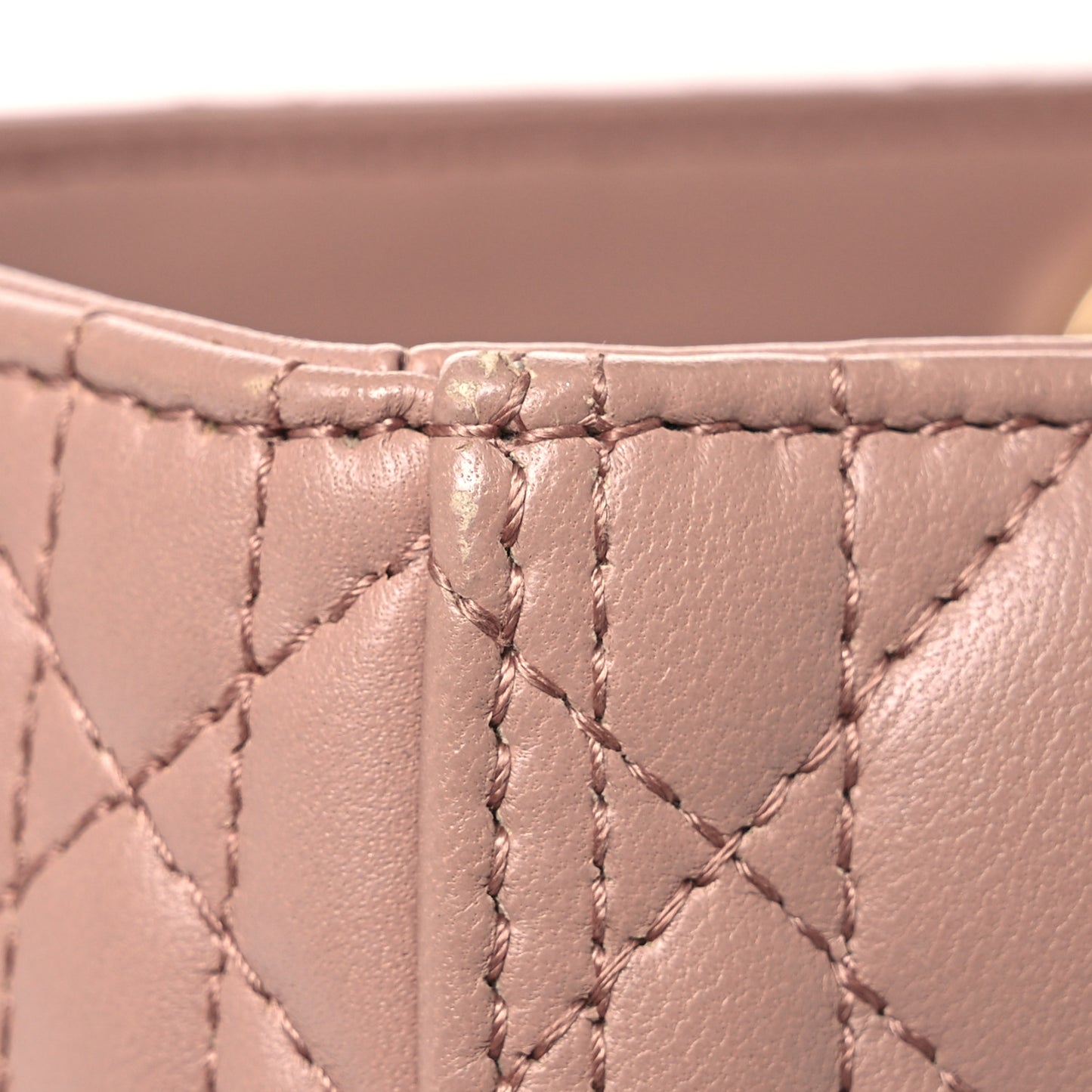 Lambskin Cannage Large Lady Dior Beige