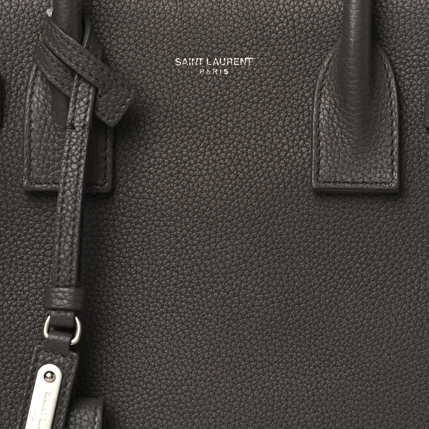 Grained Calfskin Baby Sac De Jour Supple Bronze