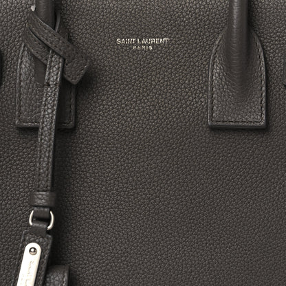 Saint Laurent Grained Calfskin Baby Sac De Jour Supple Bronze 7 of 10