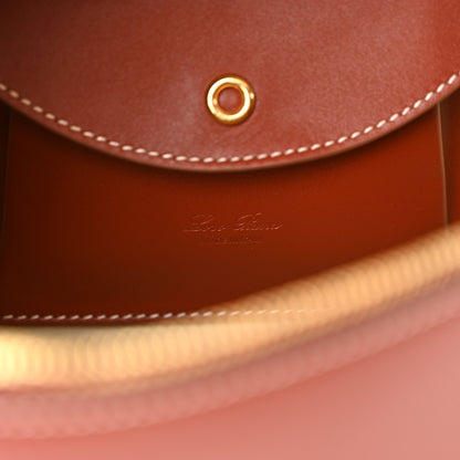 Loro Piana Saddle Calfskin Extra Bag L27 Deep Kummel 6 of 10