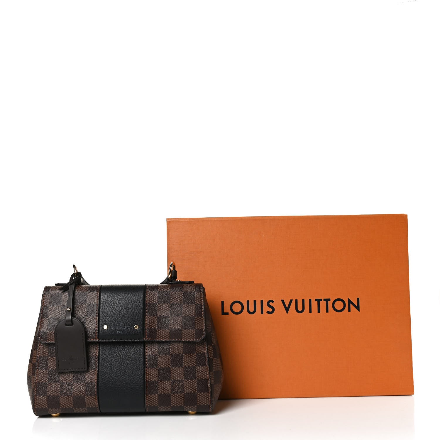 Louis Vuitton Damier Ebene Bond Street BB Black 17 of 17