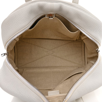 Hermes Taurillon Clemence Victoria II 35 White 5 of 11