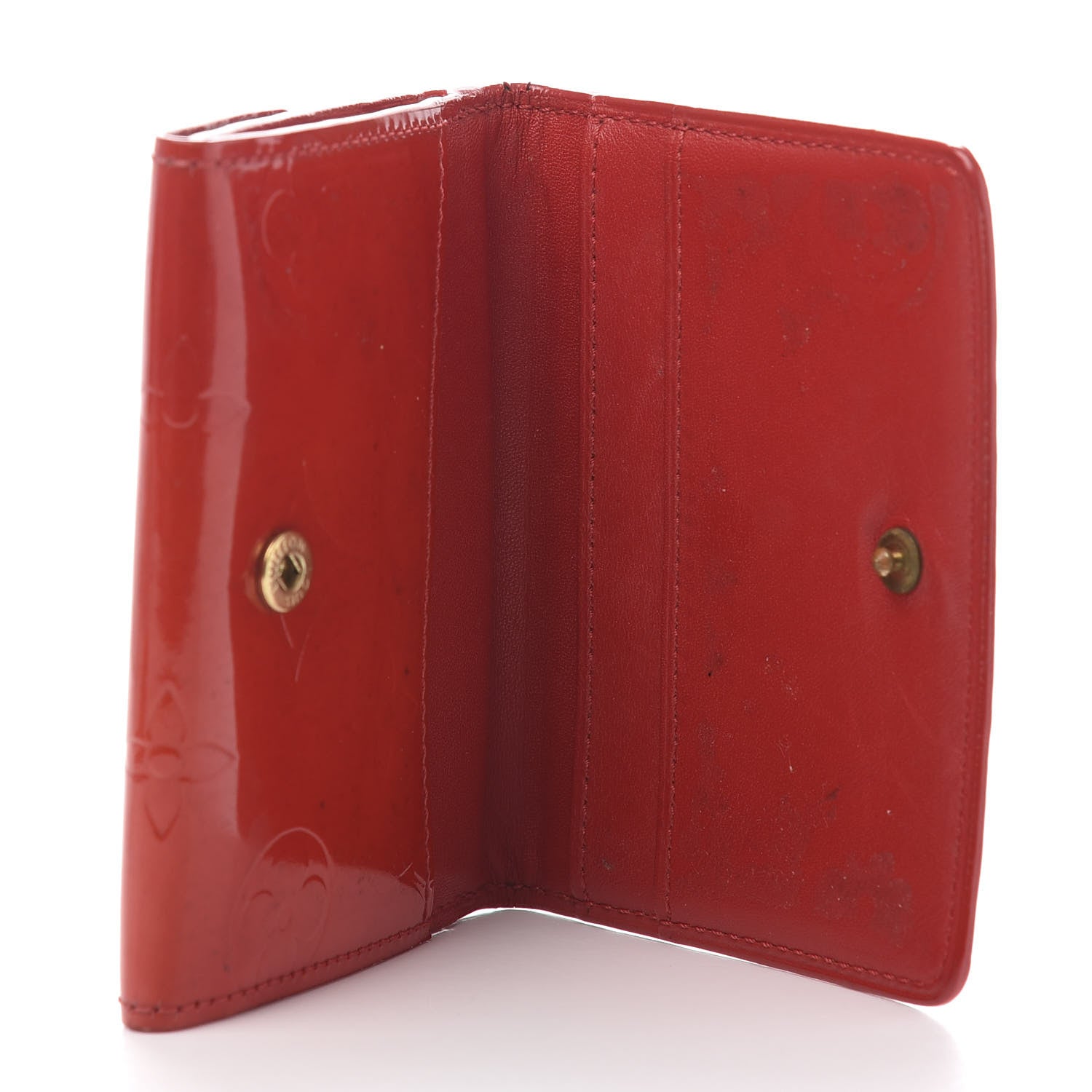Louis Vuitton Vernis Elise Wallet Pomme D'Amour 6 of 12