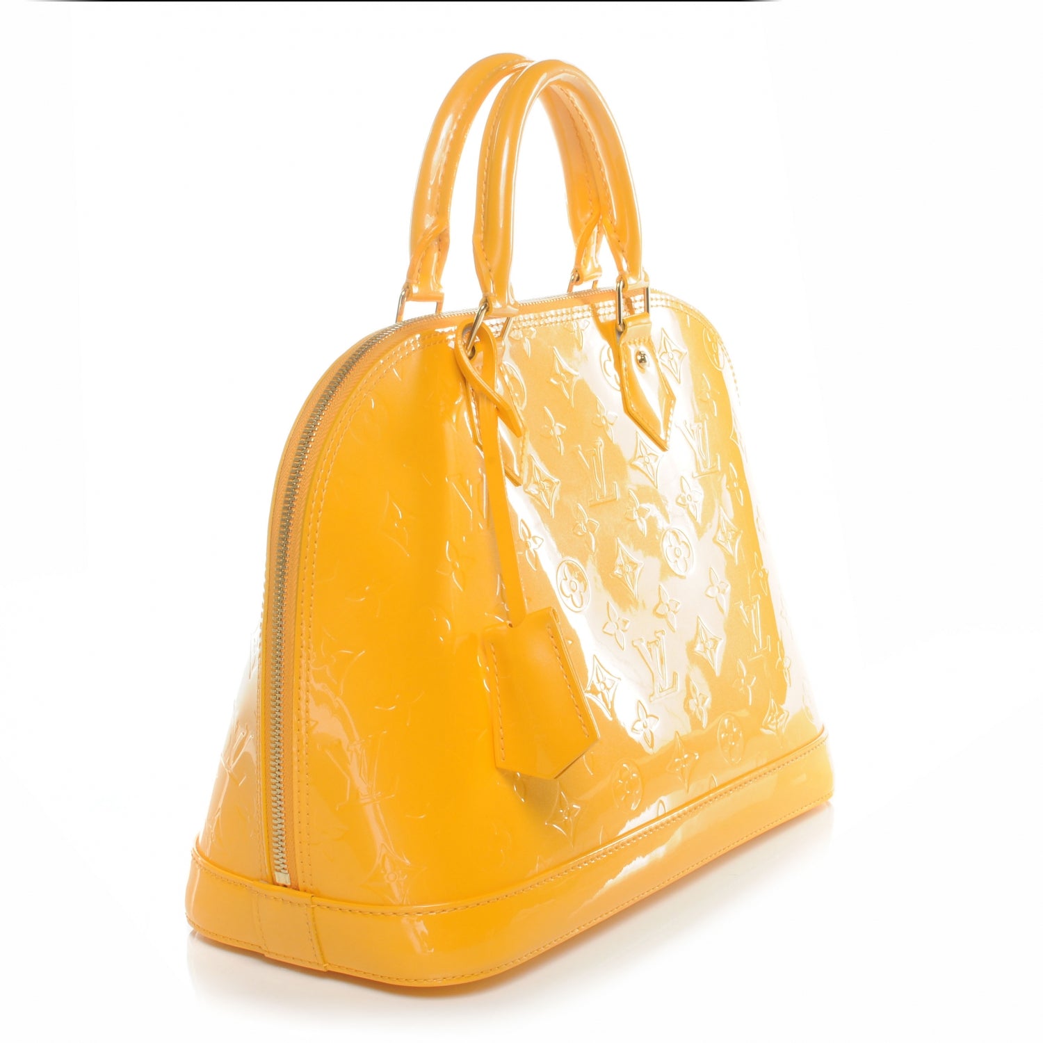 Louis Vuitton Vernis Alma PM Jaune Passion 3 of 8