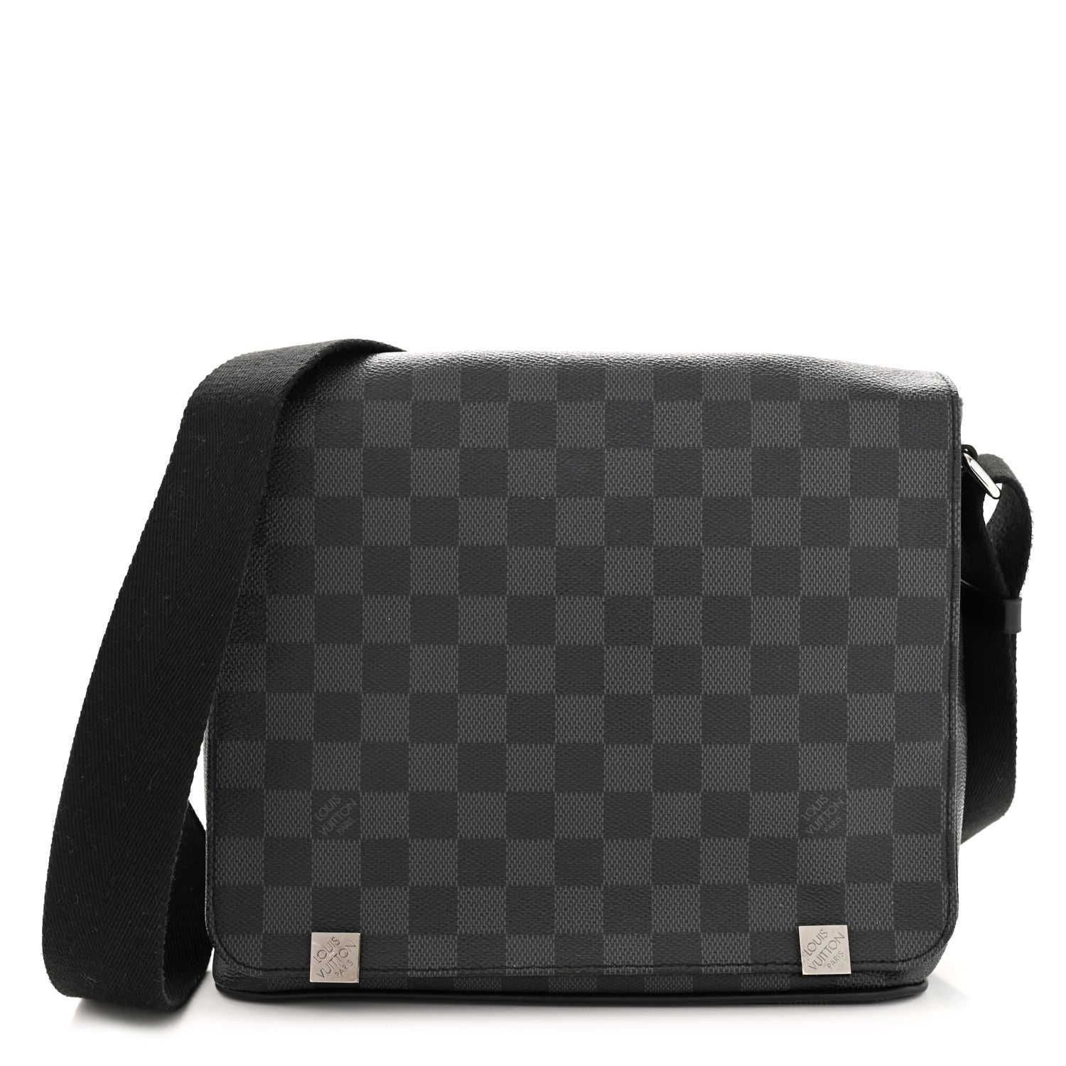 Louis Vuitton Damier Graphite District PM 1 of 10