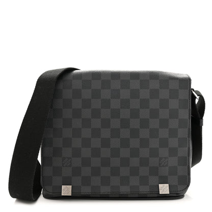 Louis Vuitton Damier Graphite District PM 1 of 10