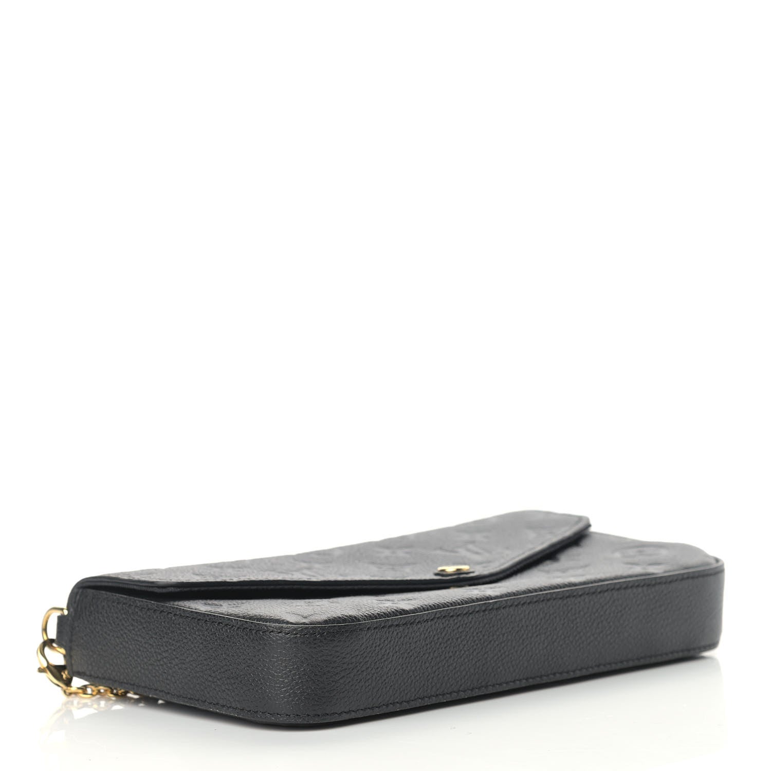 Louis Vuitton Empreinte Pochette Felicie Chain Wallet Black 5 of 15