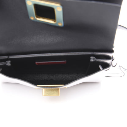 Valentino Garavani Buffalo Small VRing Crossbody Bag White 5 of 7
