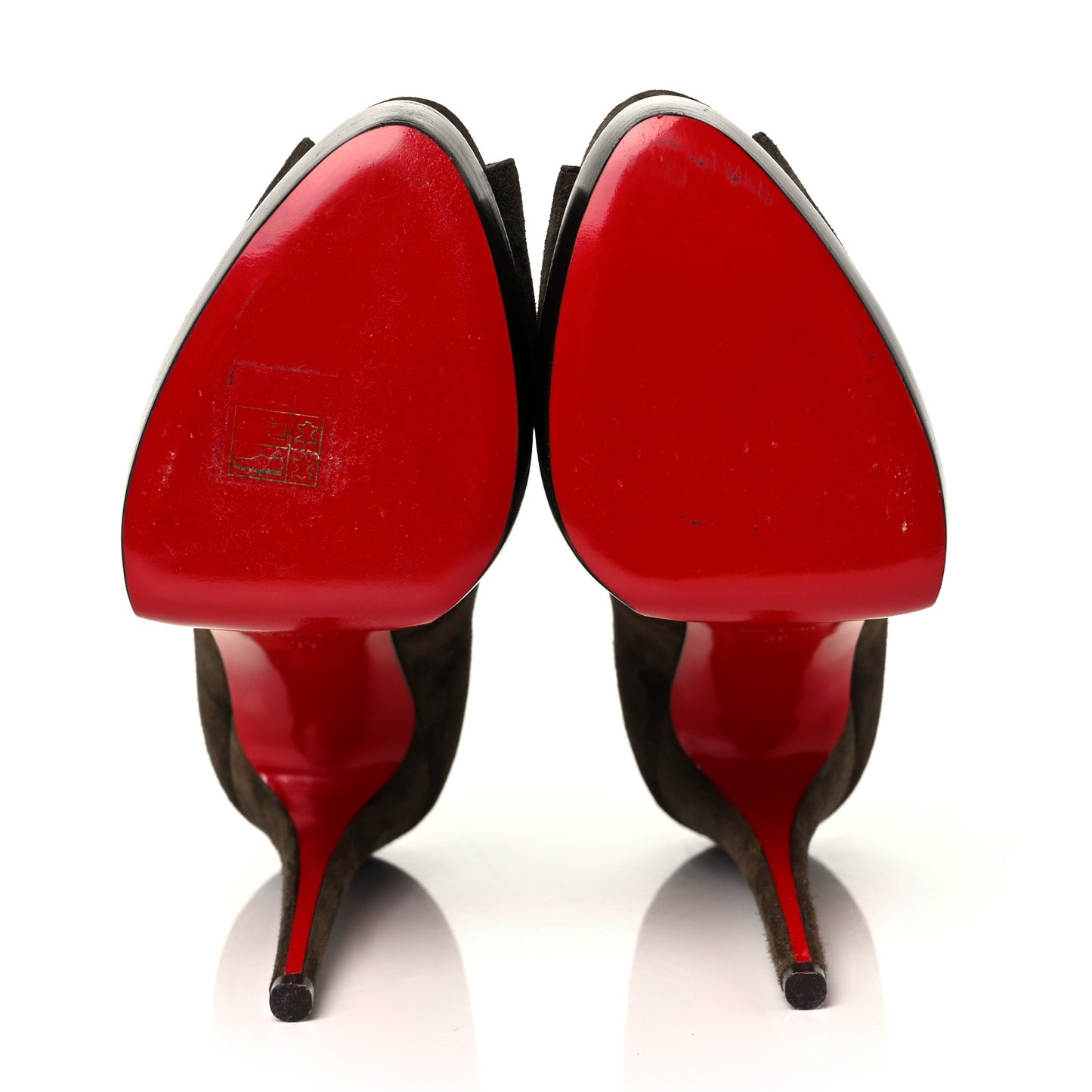 Suede Palais Royal Trepointe 140 Pumps 39 Bronze