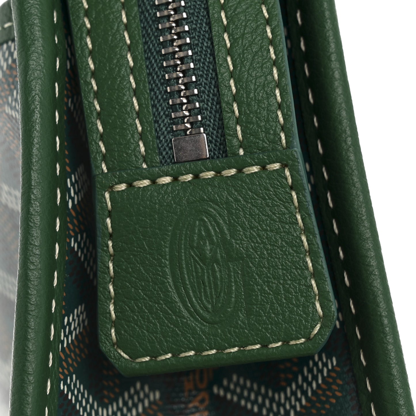 Goyardine Jouvence Toiletry Pouch MM Green