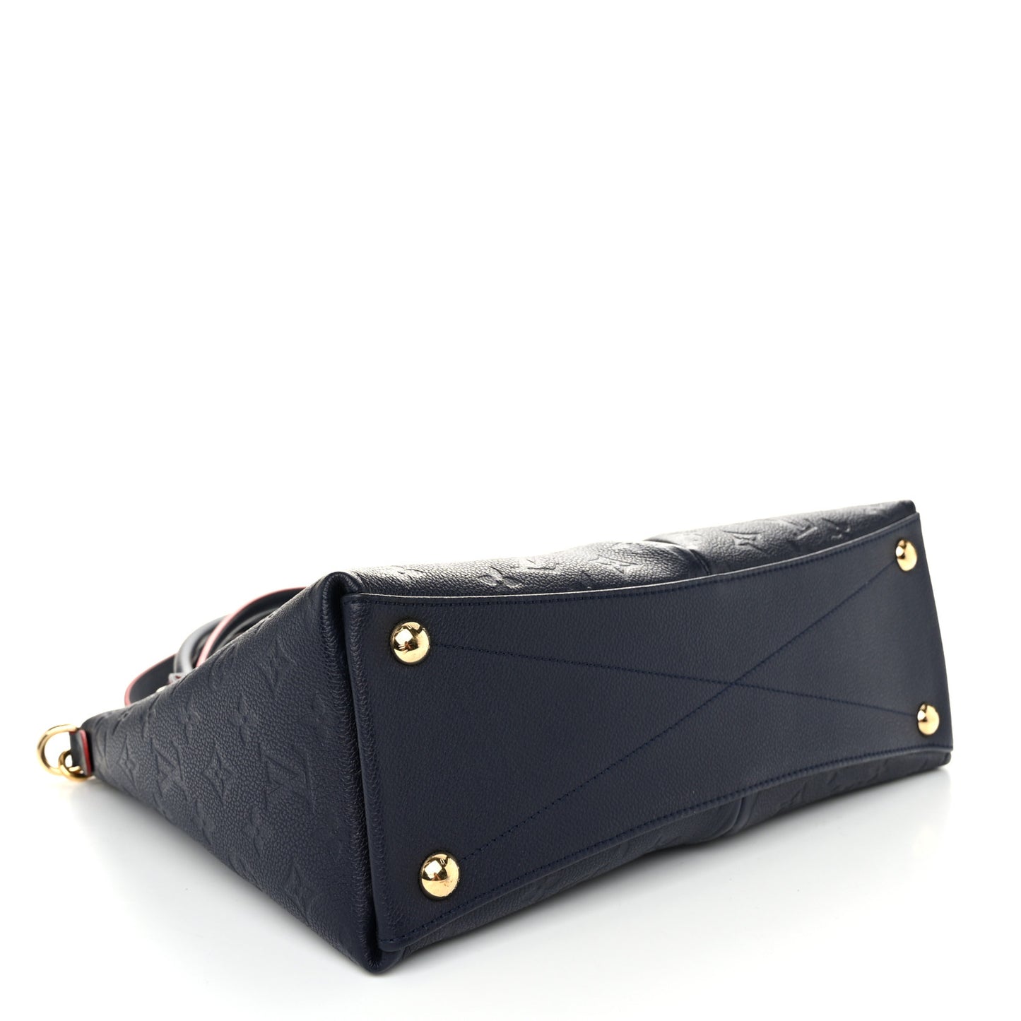 Empreinte V Tote MM Marine Rouge