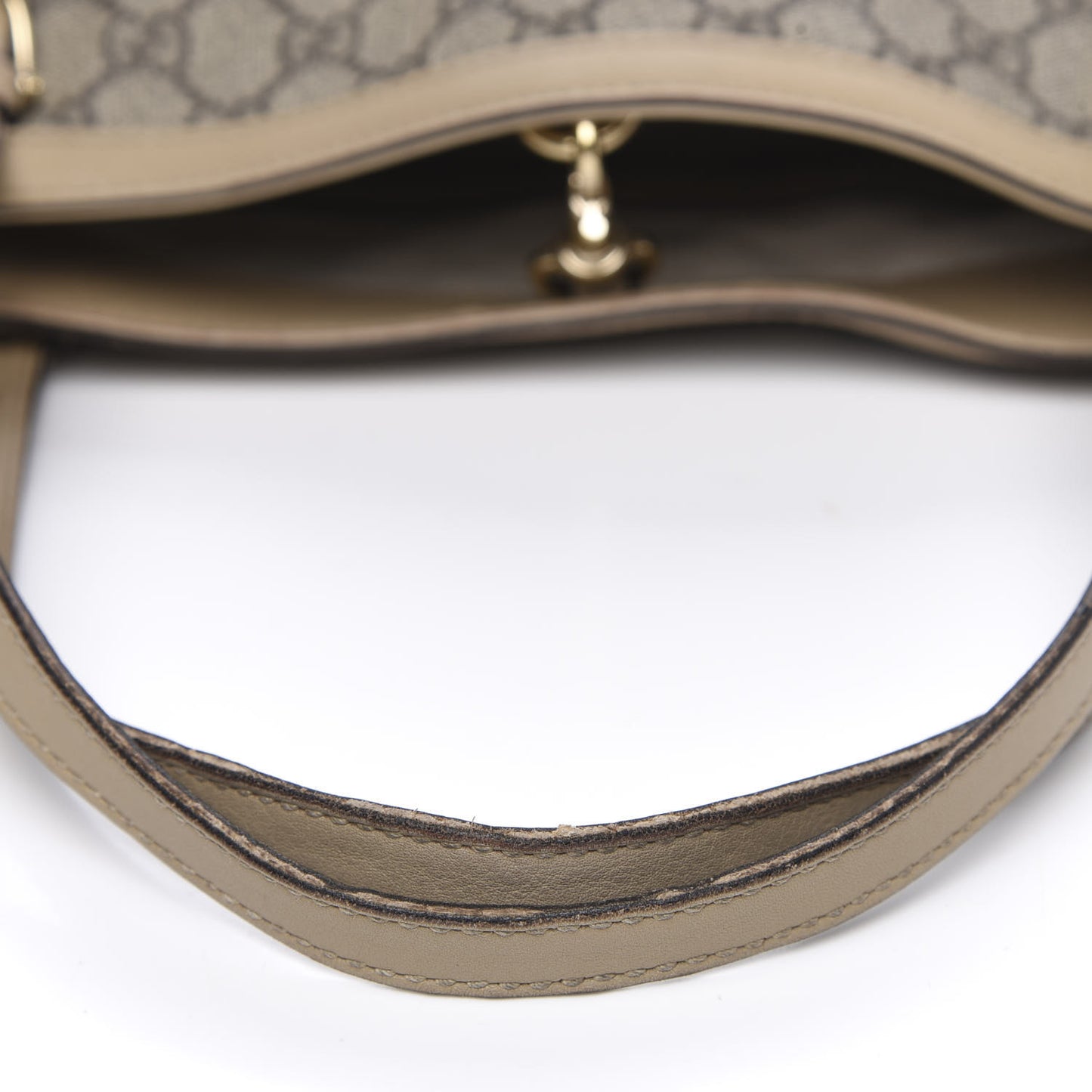 GG Supreme Monogram Medium Nice Tote Beige
