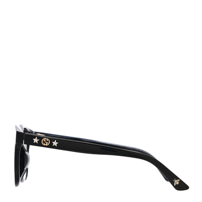 Gucci Round Frame Star Sunglasses GG0232SK Black 2 of 7