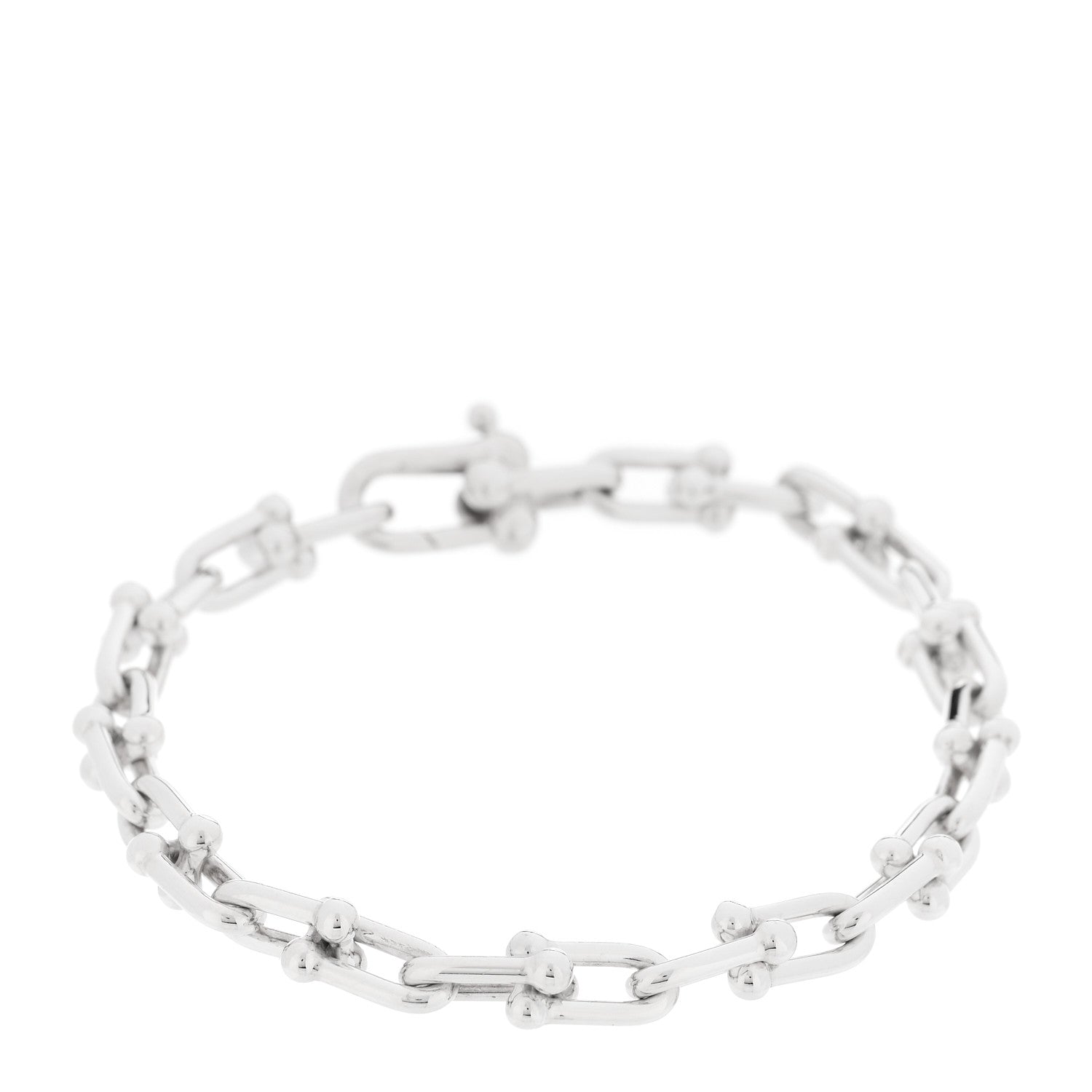 Tiffany Sterling Silver Small HardWear Link Bracelet 1 of 4
