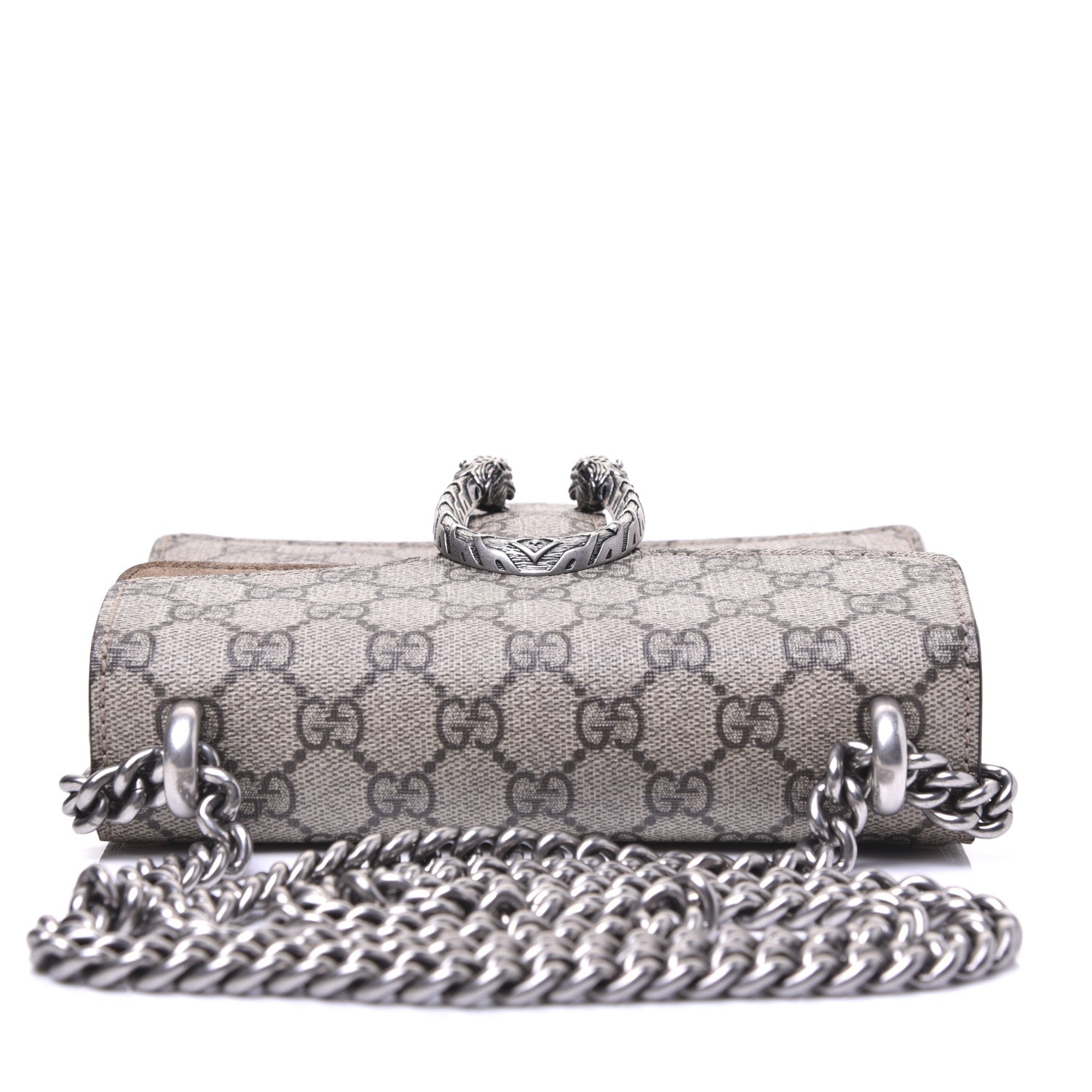 Gucci GG Supreme Monogram Mini Dionysus Shoulder Bag Taupe 12 of 14