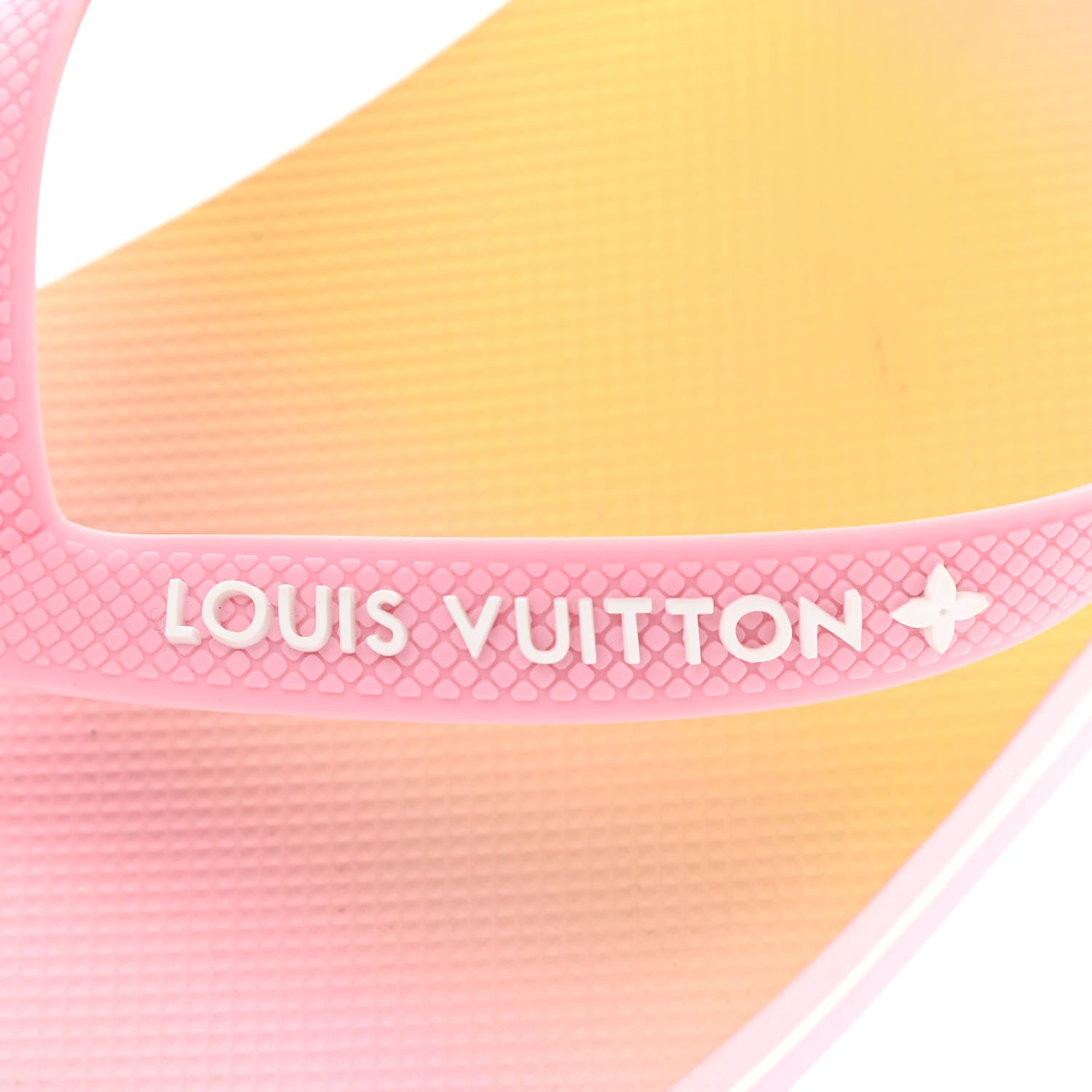 Louis Vuitton Rubber Arcade Flat Thong Sandals 40 Rose 7 of 10