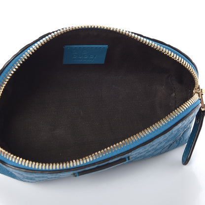 Gucci Soft Microguccissima Cosmetic Case Deep Cobalt 5 of 9