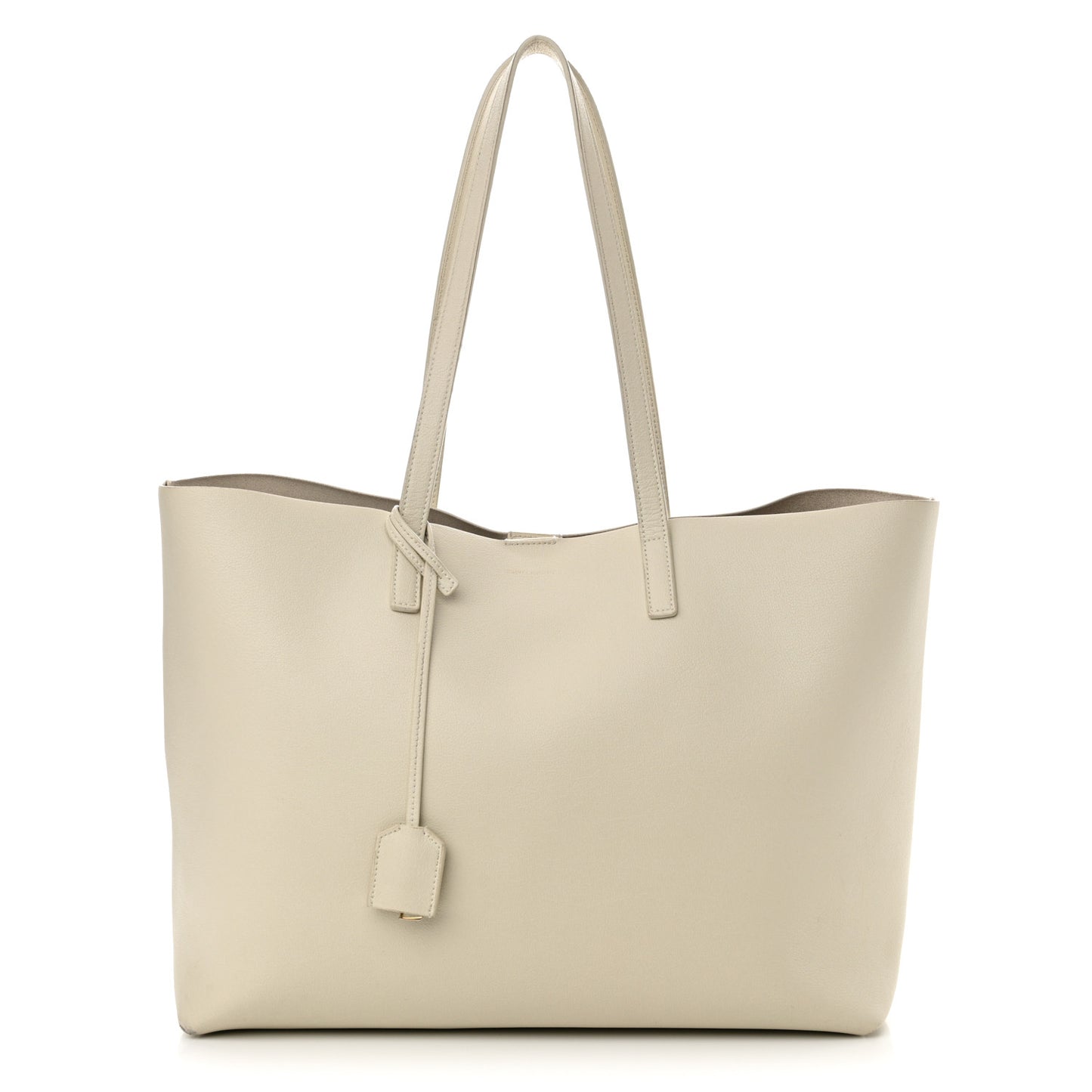 Calfskin Large Shopping Tote Porcellana