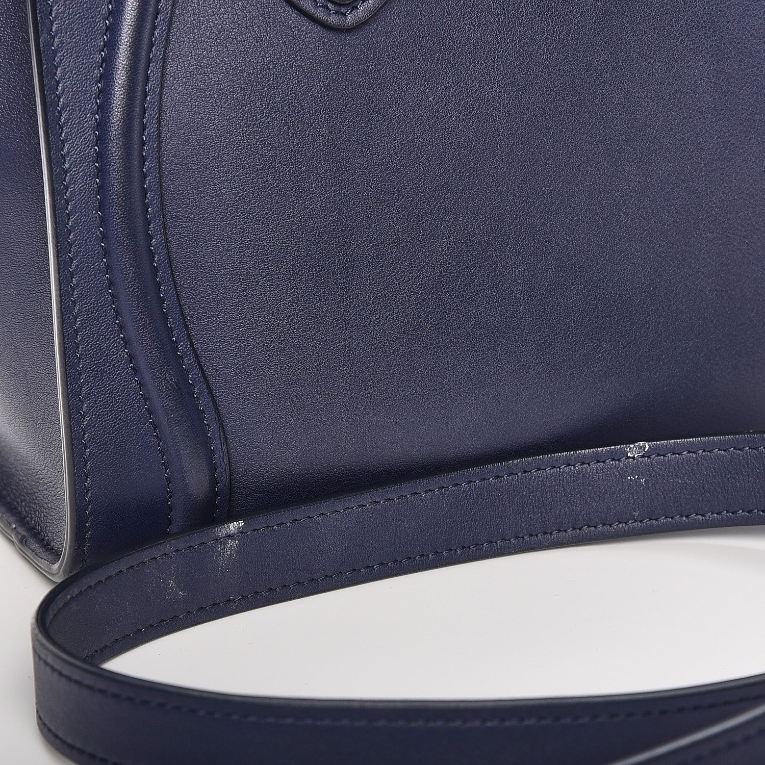 Celine Smooth Calfskin Nano Luggage Ink 9 of 9
