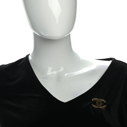 Chanel Metal Large CC Brooch Gold 2 of 3