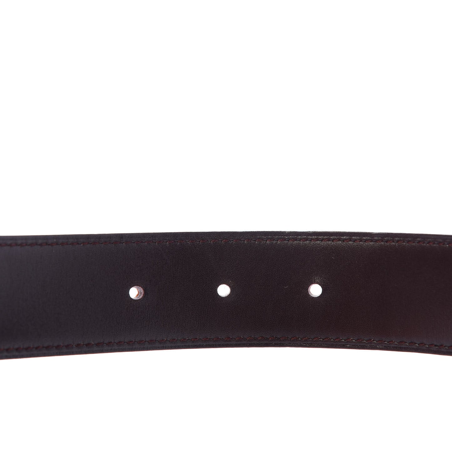 Box Togo 32mm Guilloche H Belt 80 Chocolate Orange