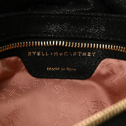 Stella McCartney Shaggy Deer Falabella Fold Over Clutch Black 6 of 10