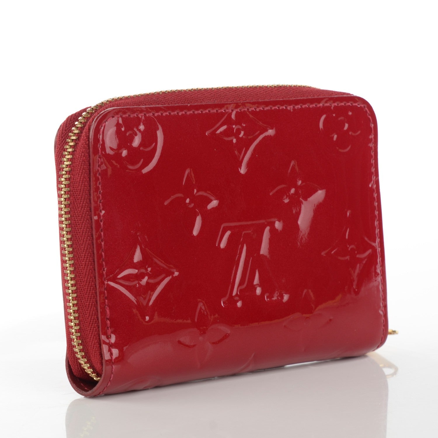 Louis Vuitton Vernis Zippy Coin Purse Pomme D'Amour 3 of 7