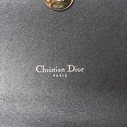 Christian Dior Supple Calfskin Caro Pouch with Chain Black 6 of 11