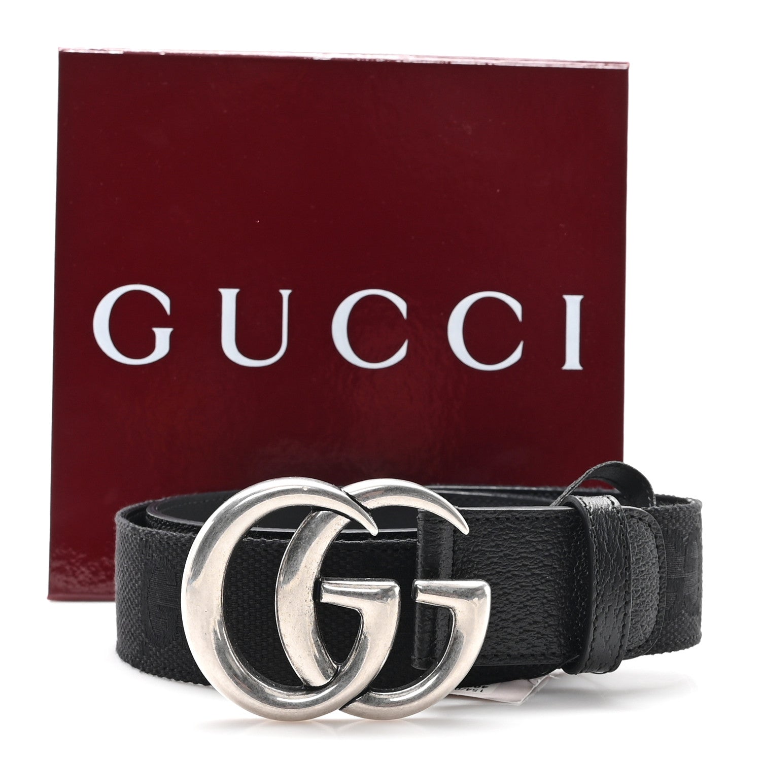 Gucci Calfskin Double G 30mm Belt 80 32 Black 5 of 5